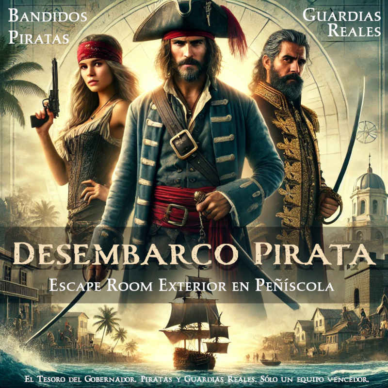 escape room exterior en peñíscola, una de las mejores actividades para divertirse