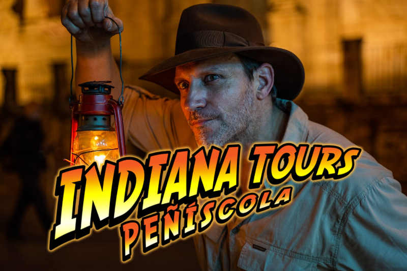 tour espectáculo Indiana Jones en Peñíscola